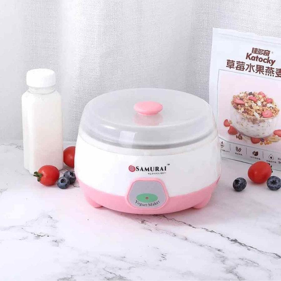 Electric Yogurt Maker – 1L Capacity with LED Indicator