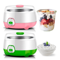 Electric Yogurt Maker – 1L Capacity with LED Indicator