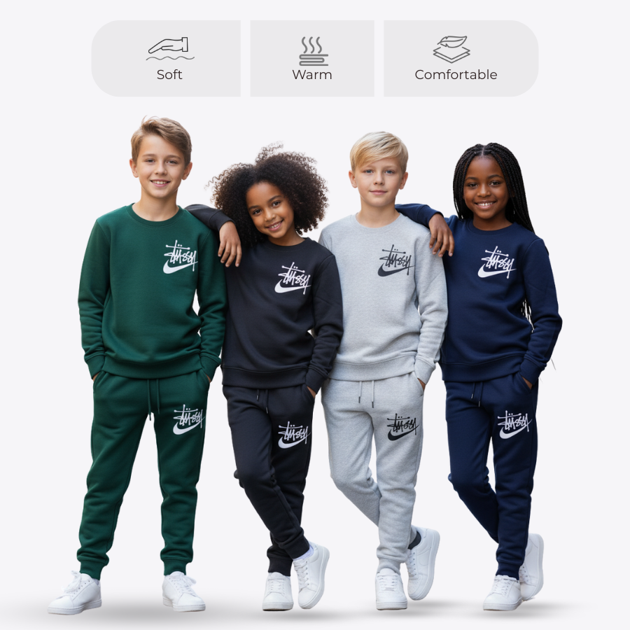 Boys Terry top bottom Set (Kniting Dying)