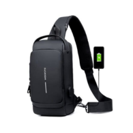 Mens Crossbody Shoulder Bag Waterproof Chest Style