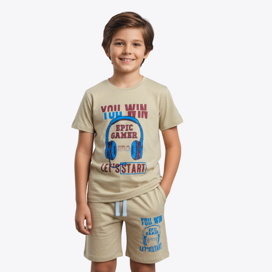 Tissaia Boys Top & Bottom Set