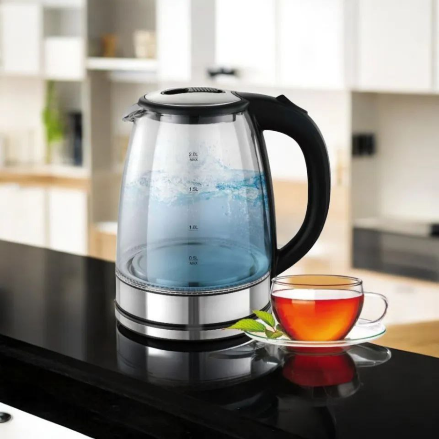 Novena 2L Glass Fast Boiling Electric Kettle 1500W