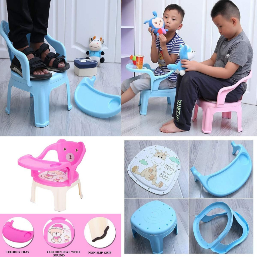 Premium Baby Feeding Chair Soft Cushion Portable