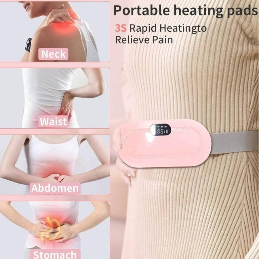 Electric Heating Pad with Vibration Slimming Massage Belt